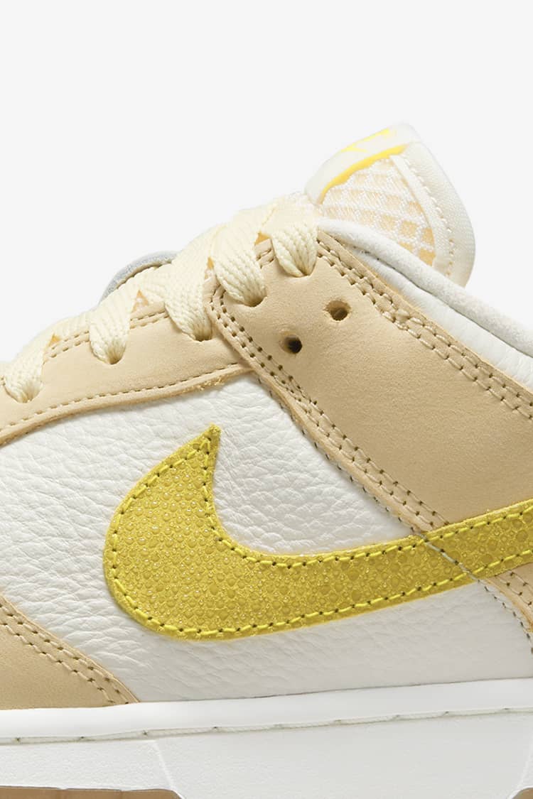 Nike sb dunk low femme clearance jaune